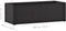 vidaXL - Plantenbak - hoog - zelfbewateringssysteem - 100x43x33 - cm - antraciet