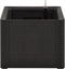 vidaXL - Plantenbak - hoog - zelfbewateringssysteem - 100x43x33 - cm - antraciet