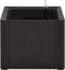 vidaXL - Plantenbak - hoog - zelfbewateringssysteem - 100x43x33 - cm - antraciet