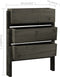 vidaXL - Plantenbak - inklapbaar - 60x14x75 - cm - massief - vurenhout - grijs