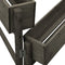 vidaXL - Plantenbak - inklapbaar - 60x14x75 - cm - massief - vurenhout - grijs