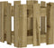 vidaXL - Plantenbak - met - hekontwerp - 30x30x30 - cm - geïmpregneerd - grenenhout