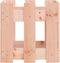 vidaXL - Plantenbak - met - hekontwerp - 30x30x30 - cm - massief - dougashout