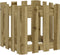 vidaXL - Plantenbak - met - hekontwerp - 40x40x40 - cm - geïmpregneerd - grenenhout