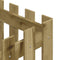 vidaXL - Plantenbak - met - hekontwerp - 40x40x40 - cm - geïmpregneerd - grenenhout