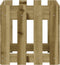 vidaXL - Plantenbak - met - hekontwerp - 40x40x40 - cm - geïmpregneerd - grenenhout