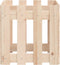 vidaXL - Plantenbak - met - hekontwerp - 40x40x40 - cm - massief - grenenhout