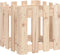vidaXL - Plantenbak - met - hekontwerp - 40x40x40 - cm - massief - grenenhout