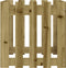 vidaXL - Plantenbak - met - hekontwerp - 50x50x50 - cm - geïmpregneerd - grenenhout