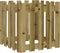 vidaXL - Plantenbak - met - hekontwerp - 50x50x50 - cm - geïmpregneerd - grenenhout