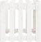 vidaXL - Plantenbak - met - hekontwerp - 50x50x50 - cm - massief - grenenhout - wit