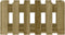 vidaXL - Plantenbak - met - hekontwerp - 60x30x30 - cm - geïmpregneerd - grenenhout