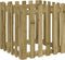 vidaXL - Plantenbak - met - hekontwerp - 60x60x60 - cm - geïmpregneerd - grenenhout