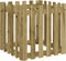 vidaXL - Plantenbak - met - hekontwerp - 60x60x60 - cm - geïmpregneerd - grenenhout