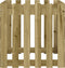 vidaXL - Plantenbak - met - hekontwerp - 60x60x60 - cm - geïmpregneerd - grenenhout