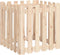 vidaXL - Plantenbak - met - hekontwerp - 60x60x60 - cm - massief - grenenhout