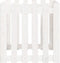 vidaXL - Plantenbak - met - hekontwerp - 60x60x60 - cm - massief - grenenhout - wit