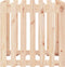 vidaXL - Plantenbak - met - hekontwerp - 70x70x70 - cm - massief - grenenhout