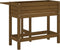 vidaXL - Plantenbak - met - inklapbaar - tafelblad - grenenhout - honingbruin