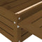 vidaXL - Plantenbak - met - inklapbaar - tafelblad - grenenhout - honingbruin