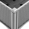 vidaXL - Plantenbak - met - latwerk - 120x40x142 - cm - polypropeen - lichtgrijs