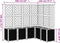 vidaXL - Plantenbak - met - latwerk - 160x120x140 - cm - polypropeen - wit