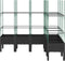 vidaXL - Plantenbak - met - latwerk - 160x120x142,5 - cm - polypropeen - zwart