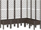 vidaXL - Plantenbak - met - latwerk - 160x120x142 - cm - polypropeen - bruin