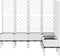 vidaXL - Plantenbak - met - latwerk - 160x120x142 - cm - polypropeen - wit