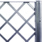 vidaXL - Plantenbak - met - latwerk - 160x160x140 - cm - polypropeen - grijs