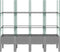 vidaXL - Plantenbak - met - latwerk - 160x40x142,5 - cm - polypropeen - lichtgrijs