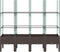 vidaXL - Plantenbak - met - latwerk - 160x40x142,5 - cm - polypropeen - bruin