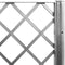 vidaXL - Plantenbak - met - latwerk - 160x40x142 - cm - polypropeen - lichtgrijs