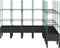 vidaXL - Plantenbak - met - latwerk - 200x160x142,5 - cm - polypropeen - zwart