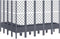 vidaXL - Plantenbak - met - latwerk - 200x160x142 - cm - polypropeen - grijs