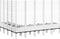 vidaXL - Plantenbak - met - latwerk - 200x160x142 - cm - polypropeen - wit