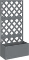 vidaXL - Plantenbak - met - latwerk - 65x33x135 - cm - HKC
