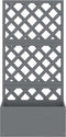 vidaXL - Plantenbak - met - latwerk - 65x33x135 - cm - HKC