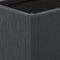 vidaXL - Plantenbak - met - latwerk - 80x36x140 - cm - polypropeen - donkergrijs