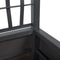 vidaXL - Plantenbak - met - latwerk - 80x36x140 - cm - polypropeen - donkergrijs