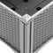 vidaXL - Plantenbak - met - latwerk - 80x40x142 - cm - polypropeen - lichtgrijs