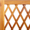 vidaXL - Plantenbak - met - latwerk - en - schap - 100x32x185 - cm - acaciahout
