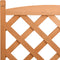 vidaXL - Plantenbak - met - latwerk - massief - vurenhout - bruin