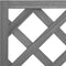 vidaXL - Plantenbak - met - latwerk - massief - vurenhout - grijs
