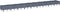 vidaXL - Plantenbak - met - pinnen - 362,5x42,5x28,5 - cm - polypropeen - grijs