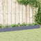 vidaXL - Plantenbak - met - pinnen - 362,5x42,5x28,5 - cm - polypropeen - grijs