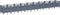 vidaXL - Plantenbak - met - pinnen - 363,5x43,5x43,5 - cm - polypropeen - grijs