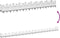 vidaXL - Plantenbak - met - pinnen - 363,5x43,5x43,5 - cm - polypropeen - wit