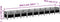 vidaXL - Plantenbak - met - pinnen - 363,5x43,5x43,5 - cm - polypropeen - bruin