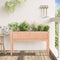 vidaXL - Plantenbak - met - poten - 110x31x70 - cm - massief - douglashout